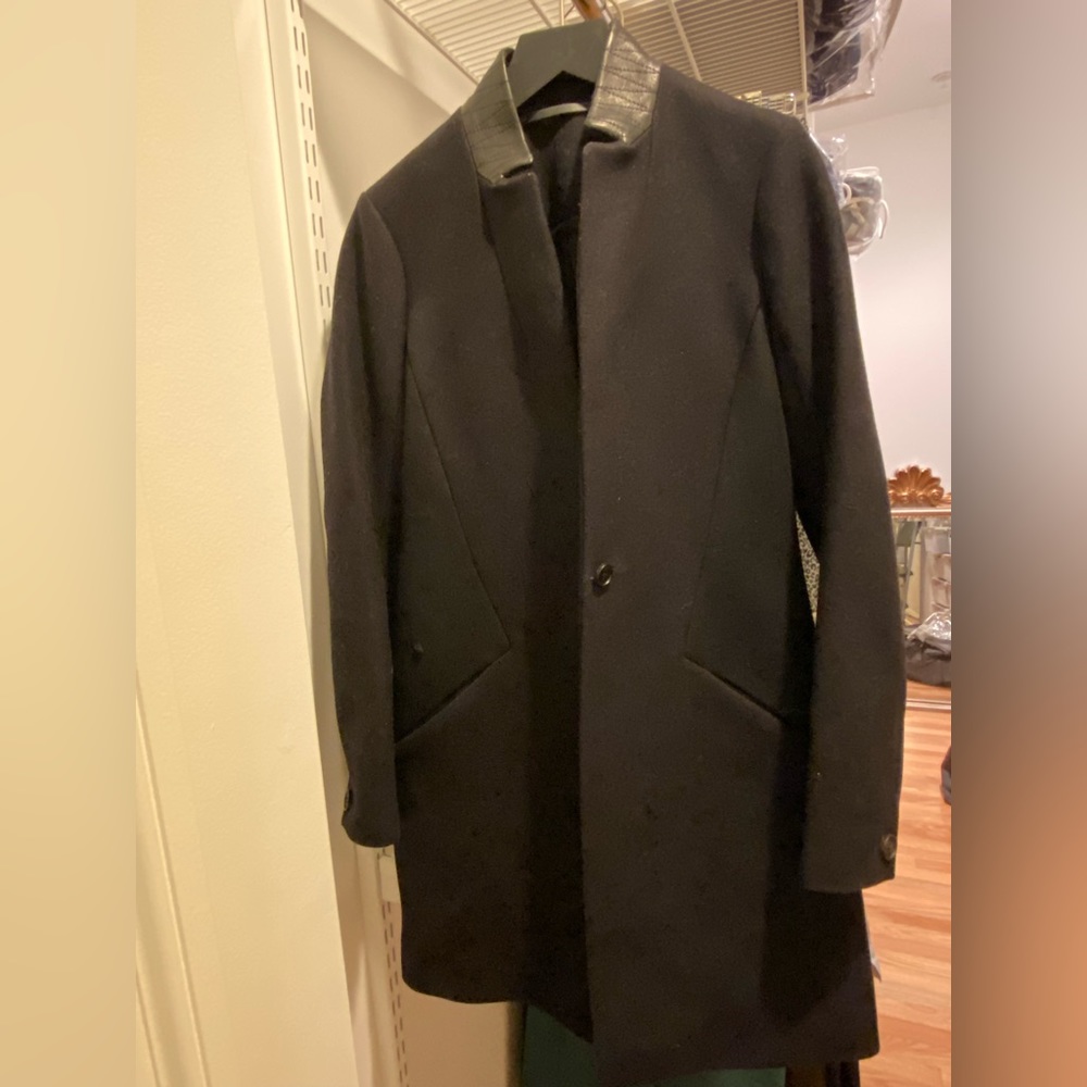 All saints Italian virgin wool coat US 2